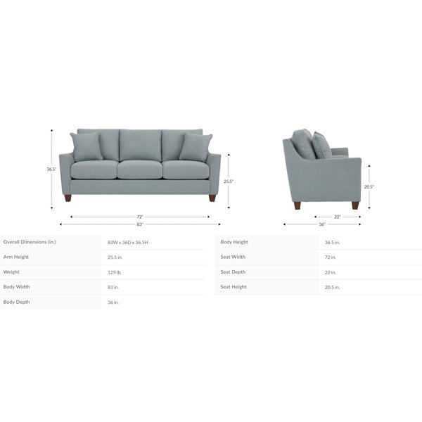 La-Z-Boy Noah Sofa with iClean Fabric & Reviews | Wayfair